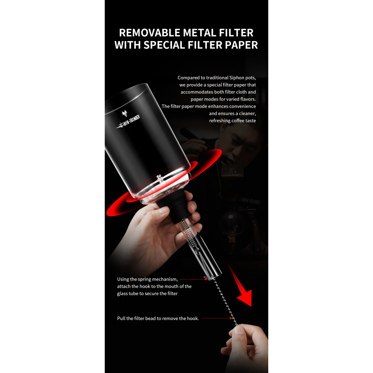 Twilight Syphon Coffee Brewer