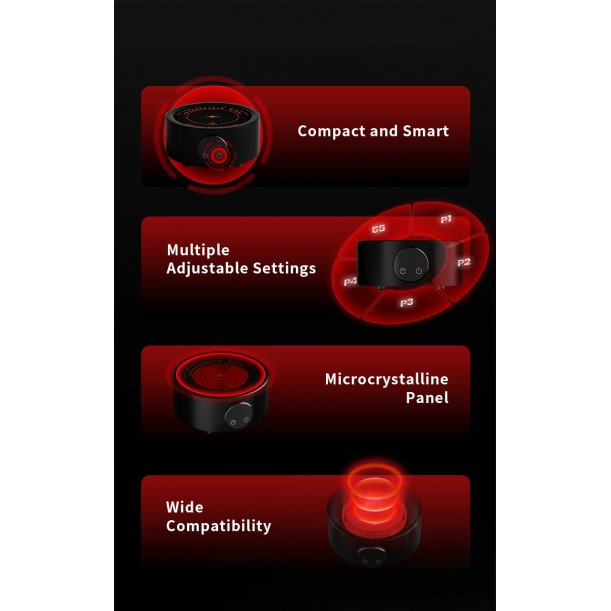 Mini Ceramic Electric Heating Base