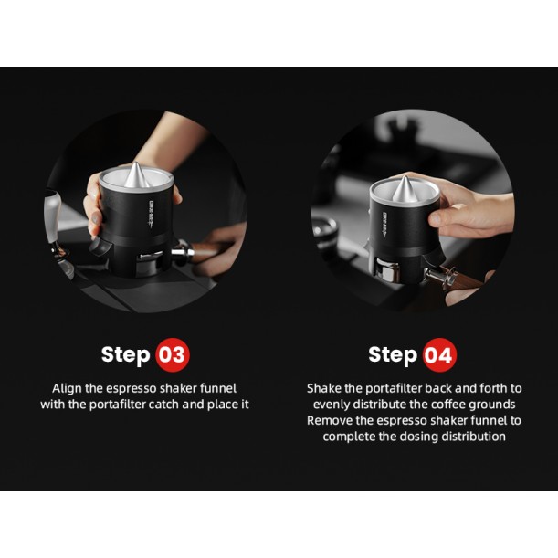 SE Pro Espresso Shaker Funnel