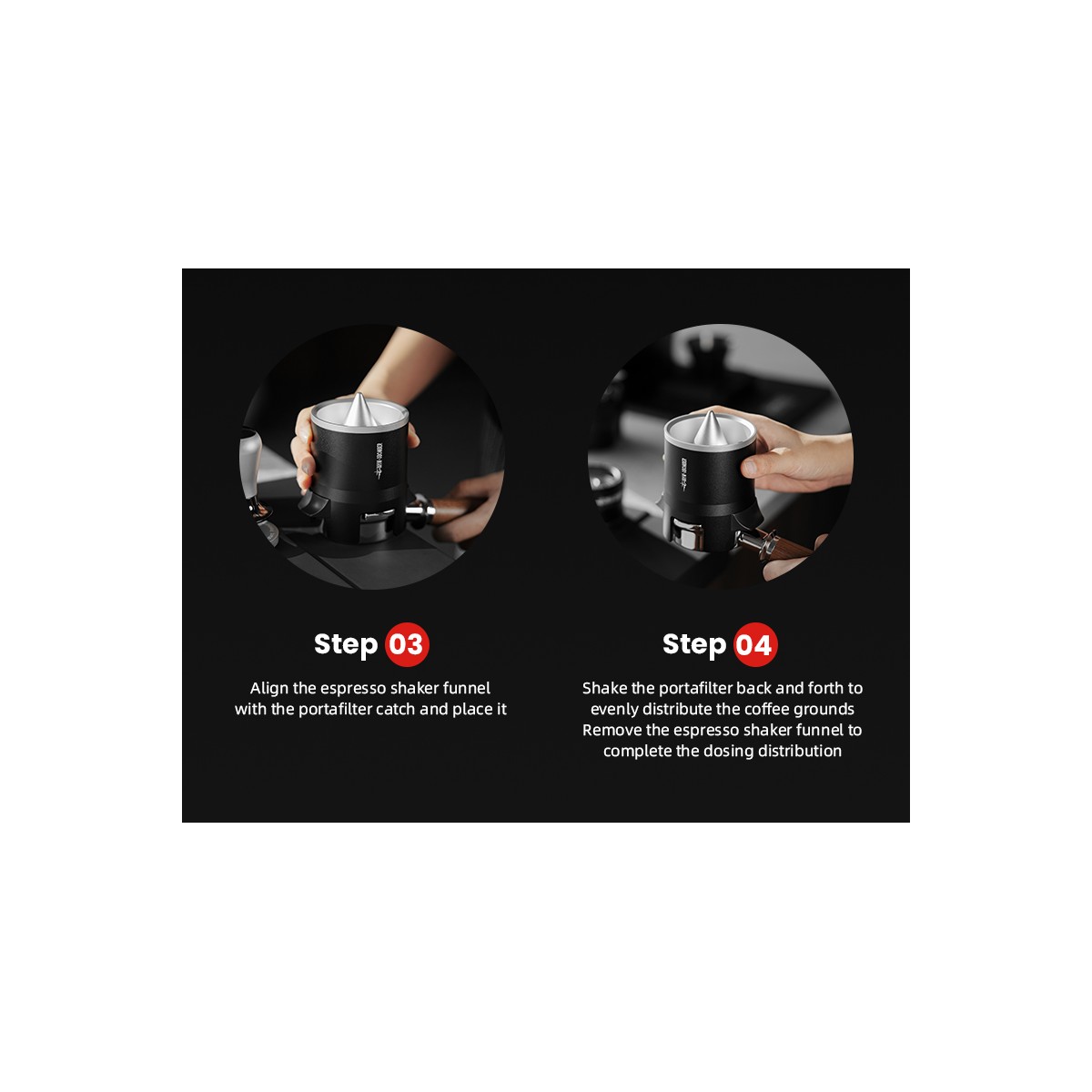 SE Pro Espresso Shaker Funnel