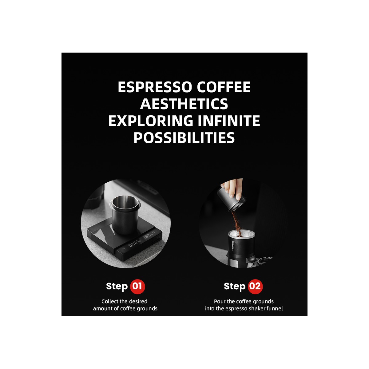 SE Pro Espresso Shaker Funnel