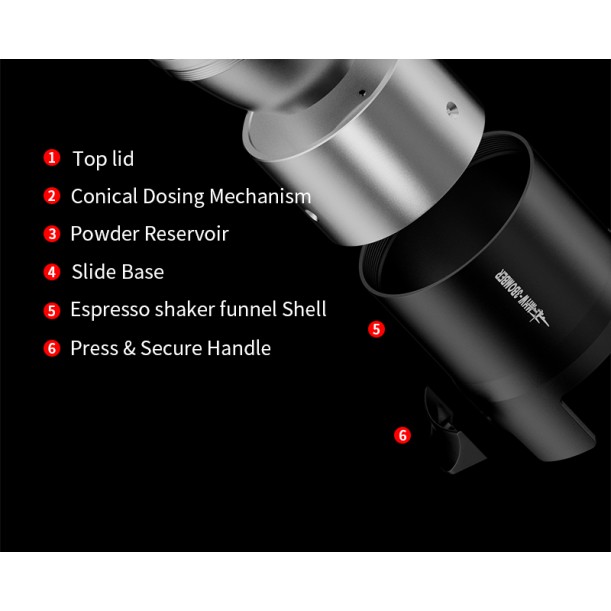 SE Pro Espresso Shaker Funnel