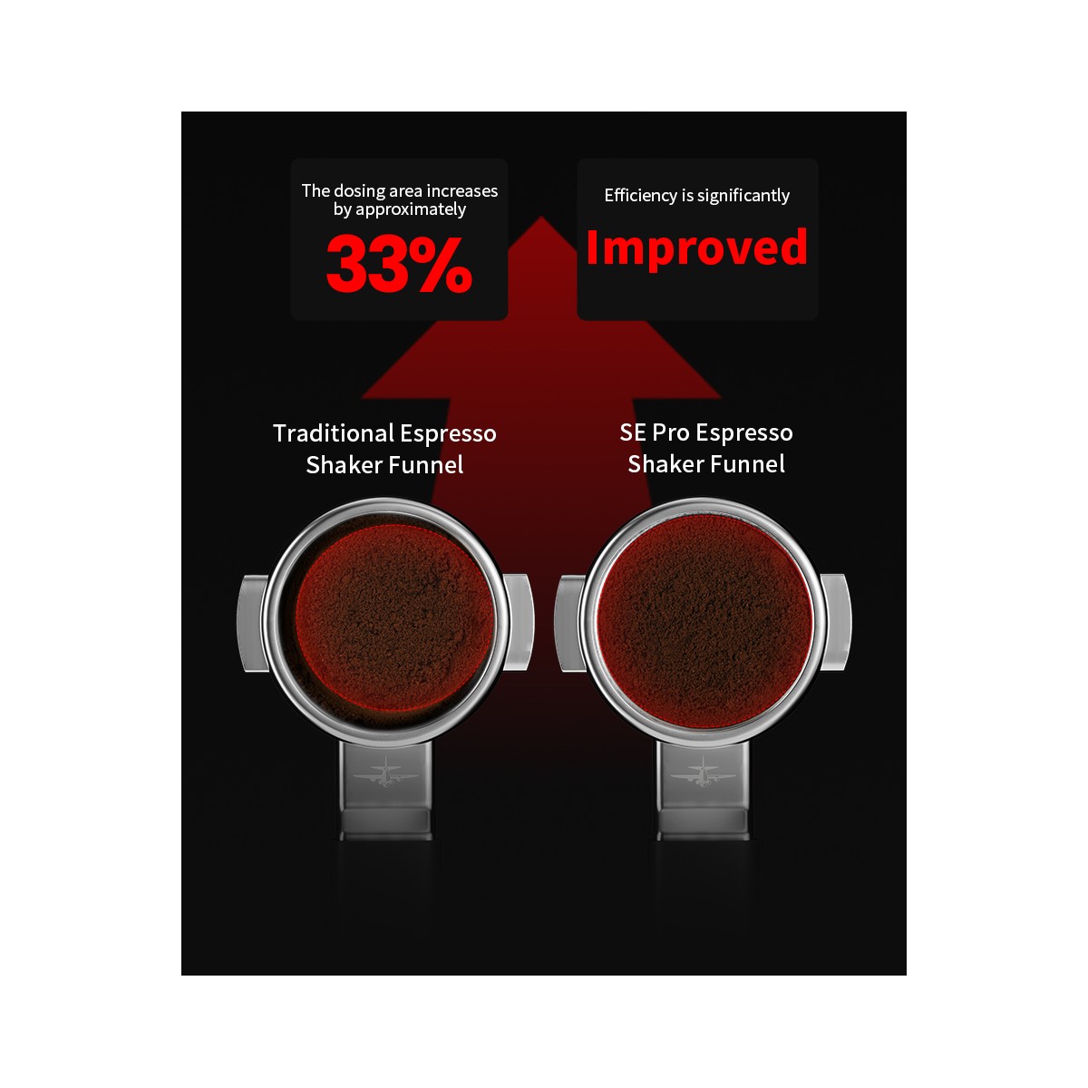 SE Pro Espresso Shaker Funnel