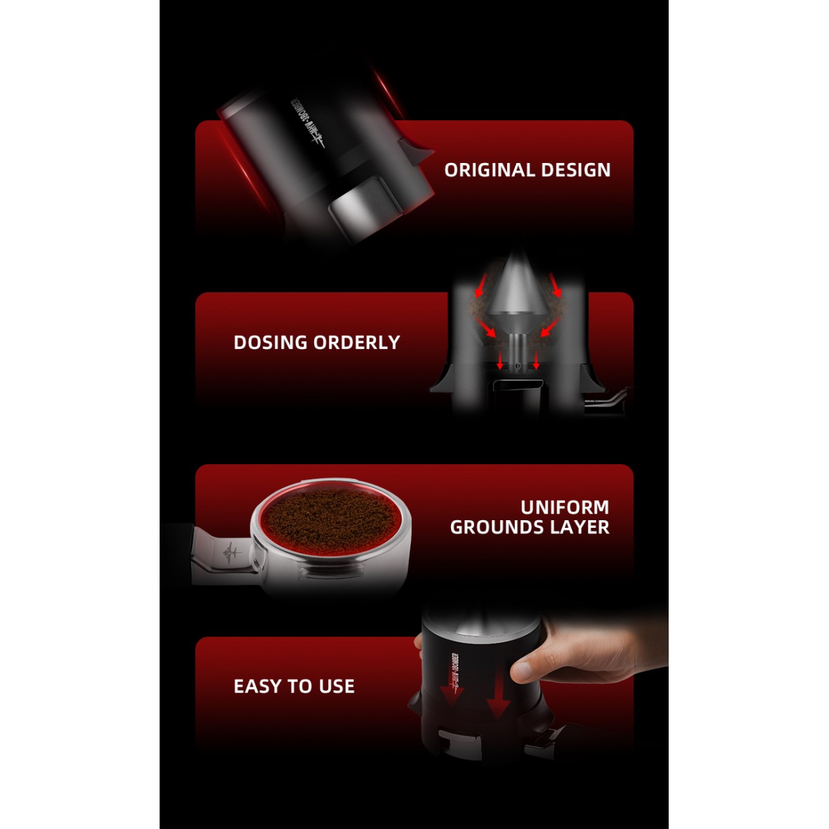 SE Pro Espresso Shaker Funnel