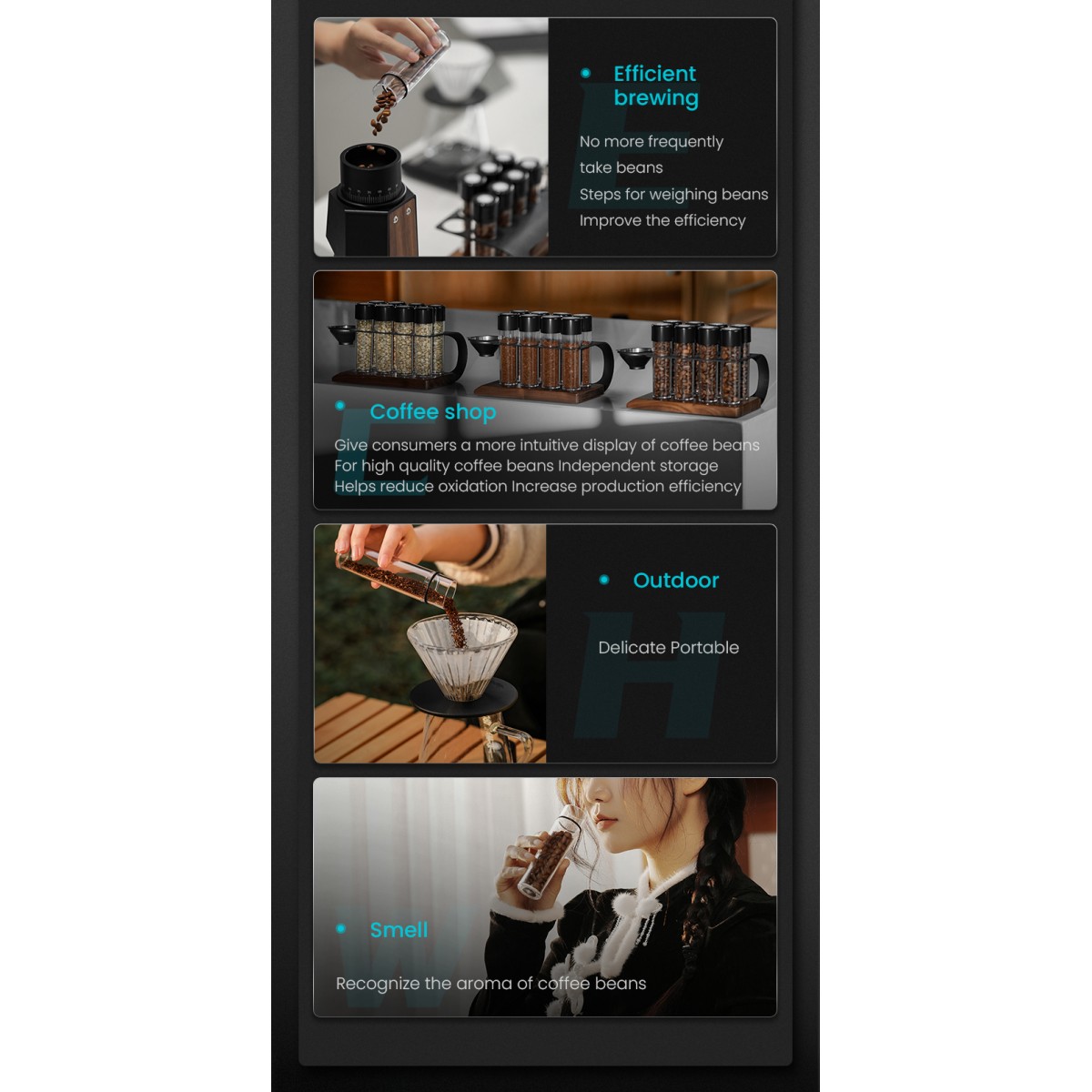 Coffee Energy Tube Set