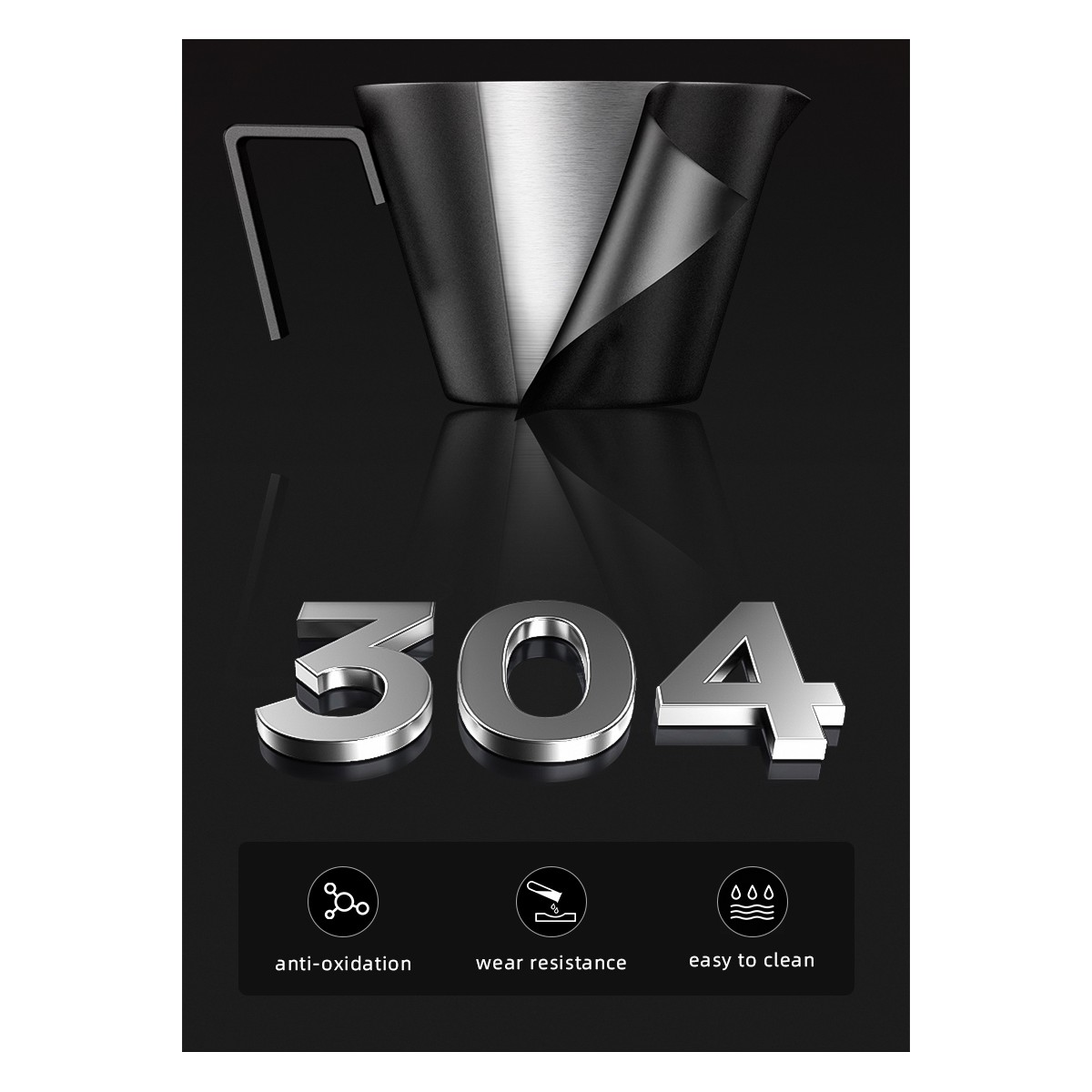 Espresso Measuring Cup Single Spout