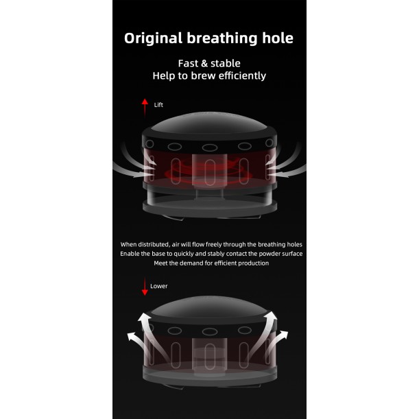 Gravity Adaptive Falcon Coffee Distributor