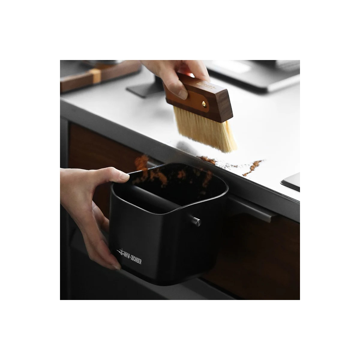 Coffee Espresso Square Knock Box
