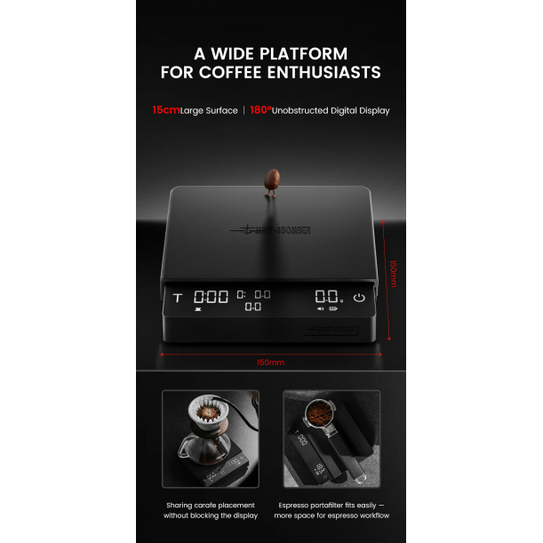 Cube Coffee Scale 3.0 Pro Max