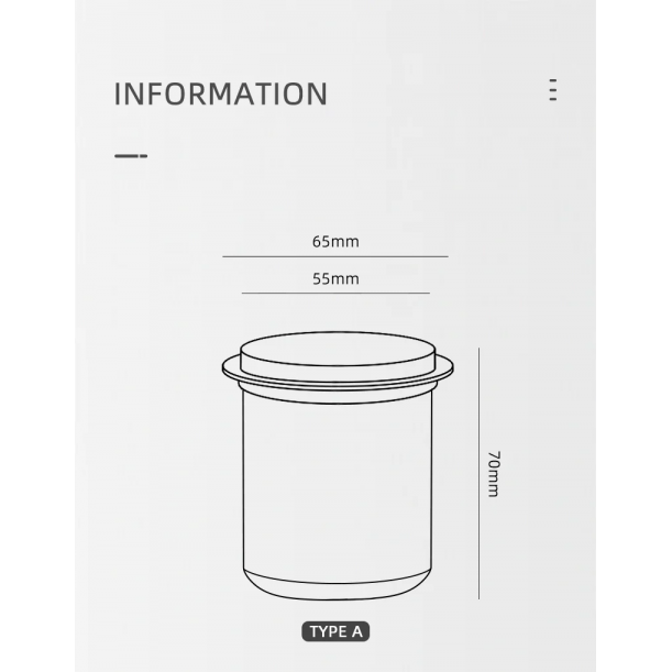 58mm Coffee Dosing Cup 150ml
