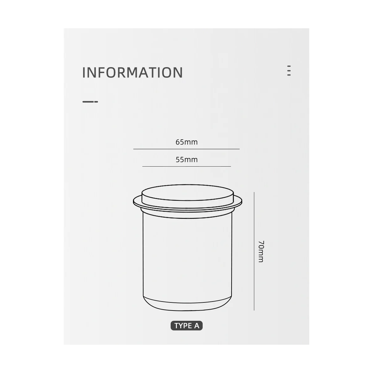 58mm Coffee Dosing Cup 150ml