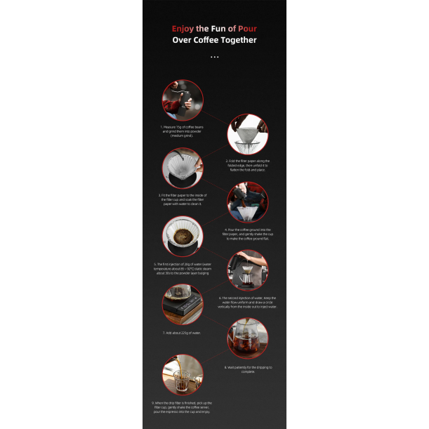 Assassin M1 Pour Over Coffee Set Deluxe