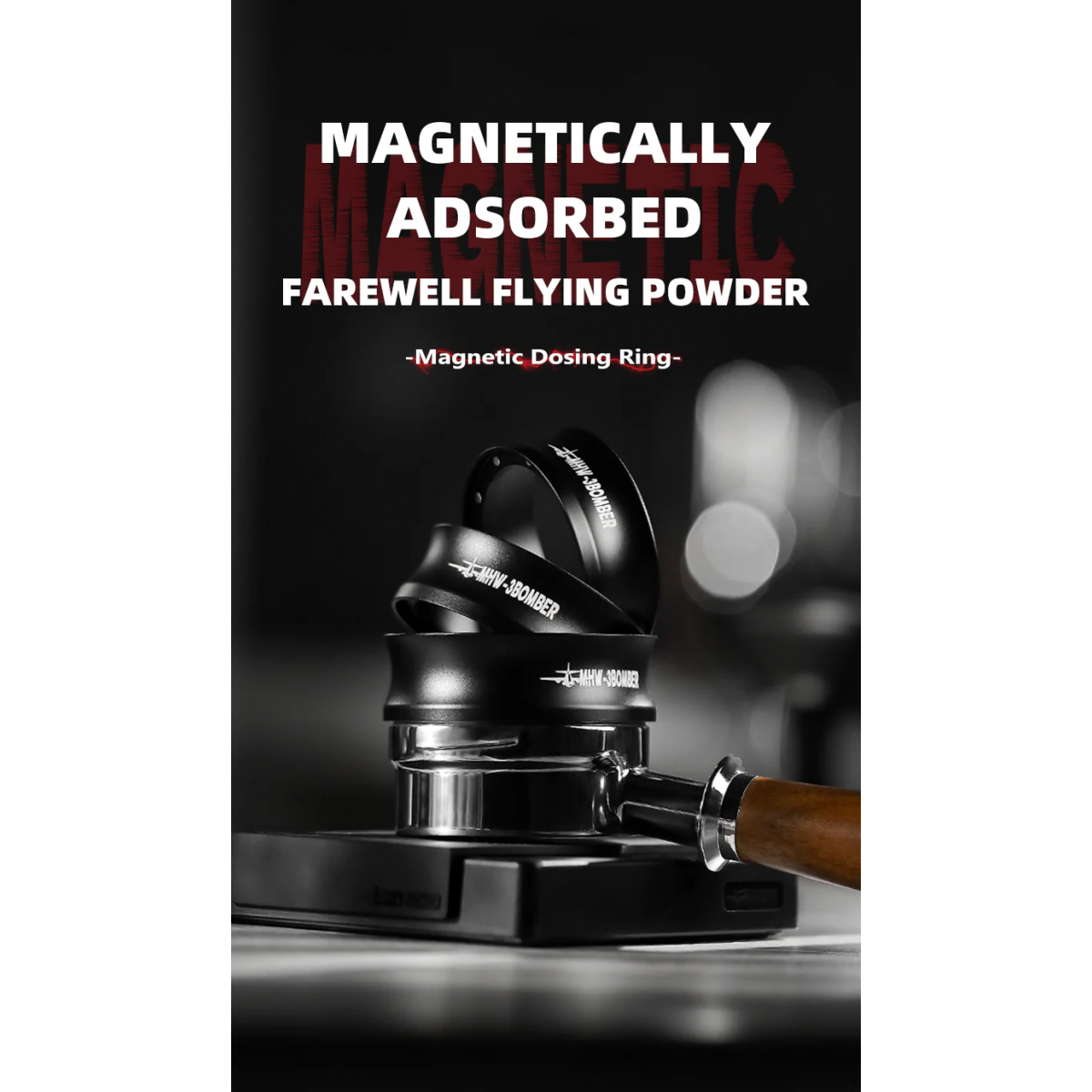 Espresso Magnetic Coffee Dosing Funnel