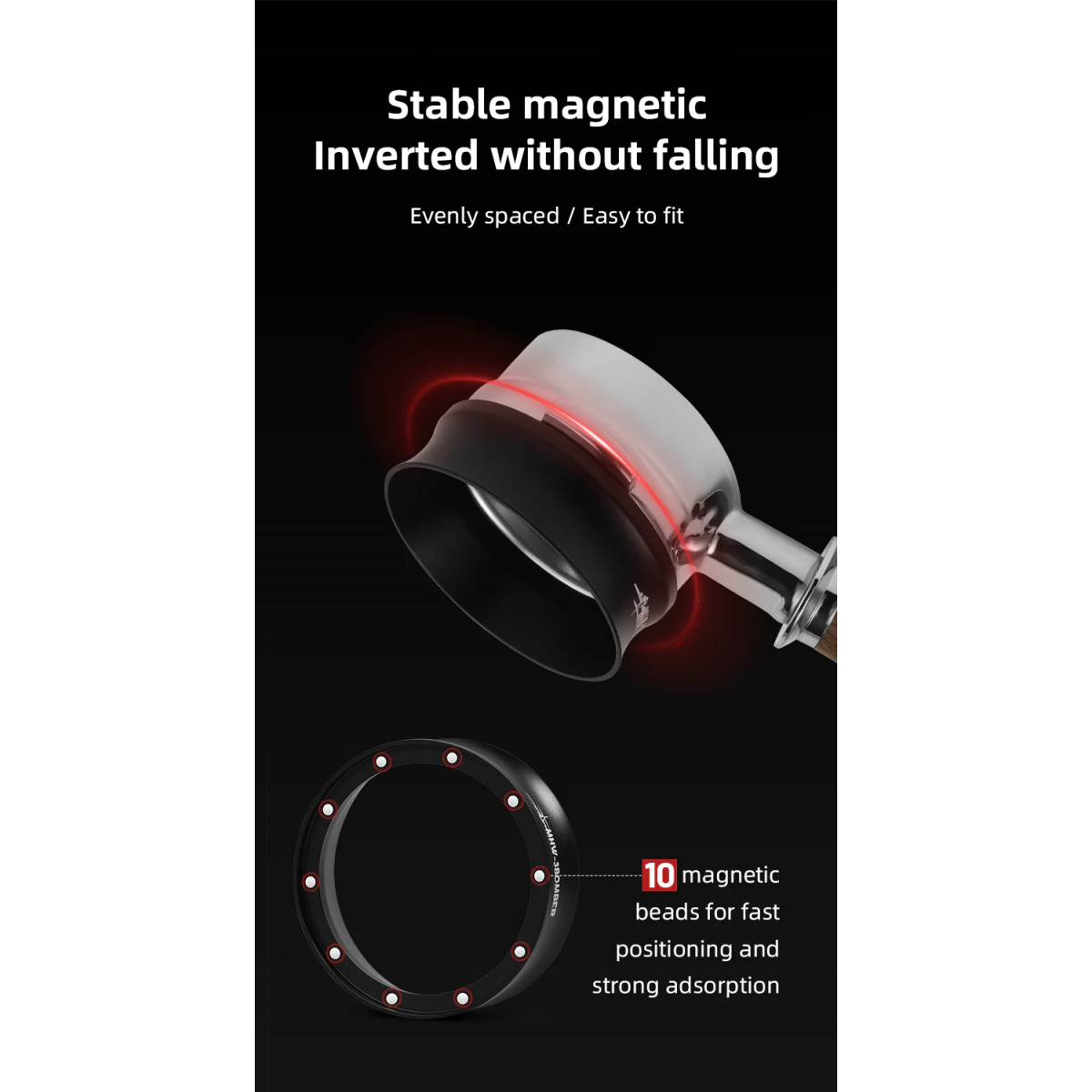 Espresso Magnetic Coffee Dosing Funnel