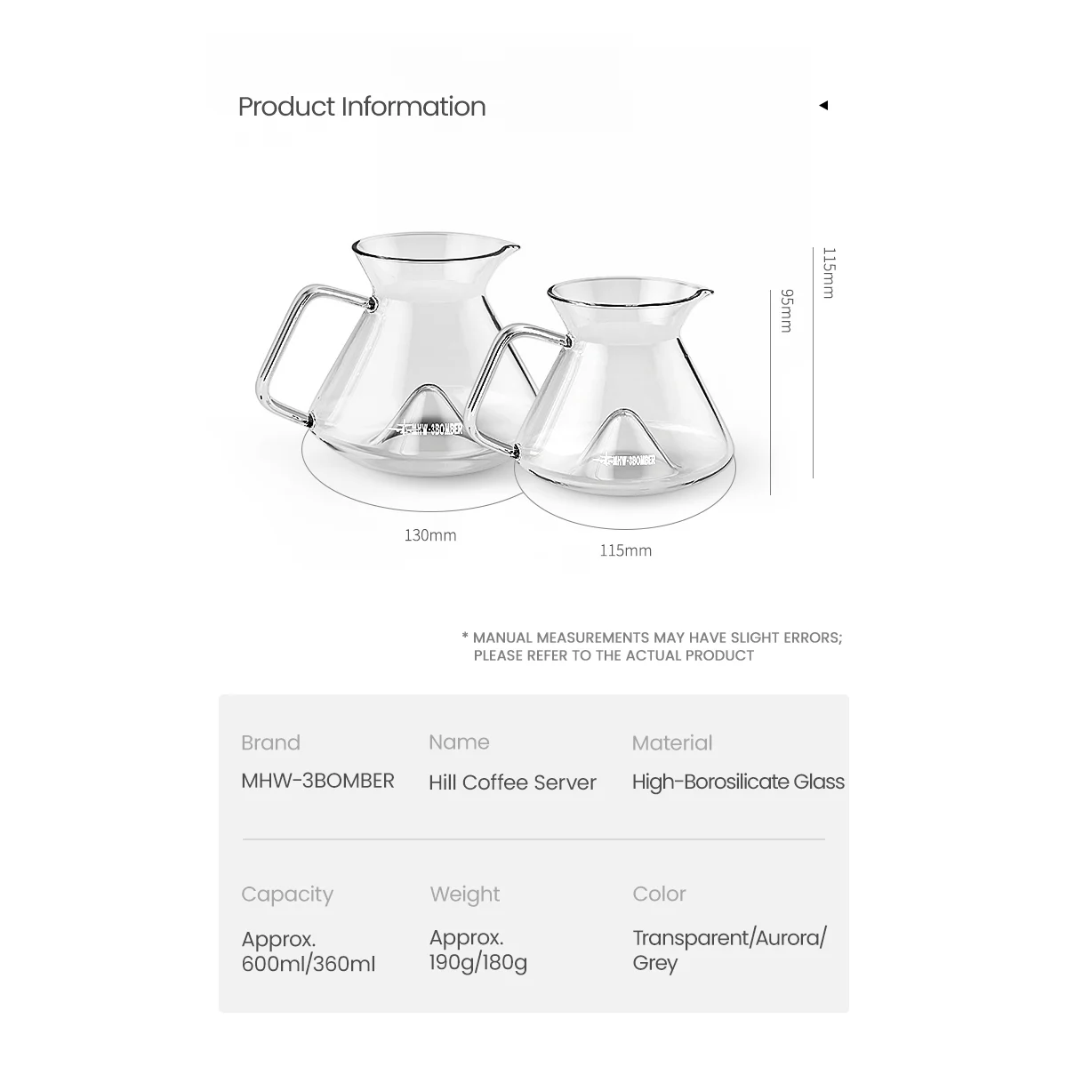 Hill Coffee Server