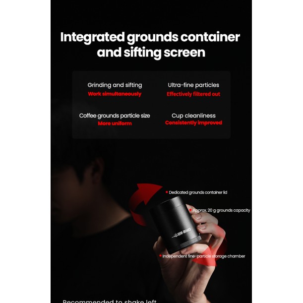 Blade R3 Pro Manual Black Coffee Grinder