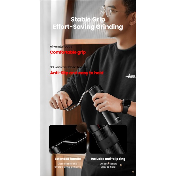 Blade R3 Pro Manual Black Coffee Grinder