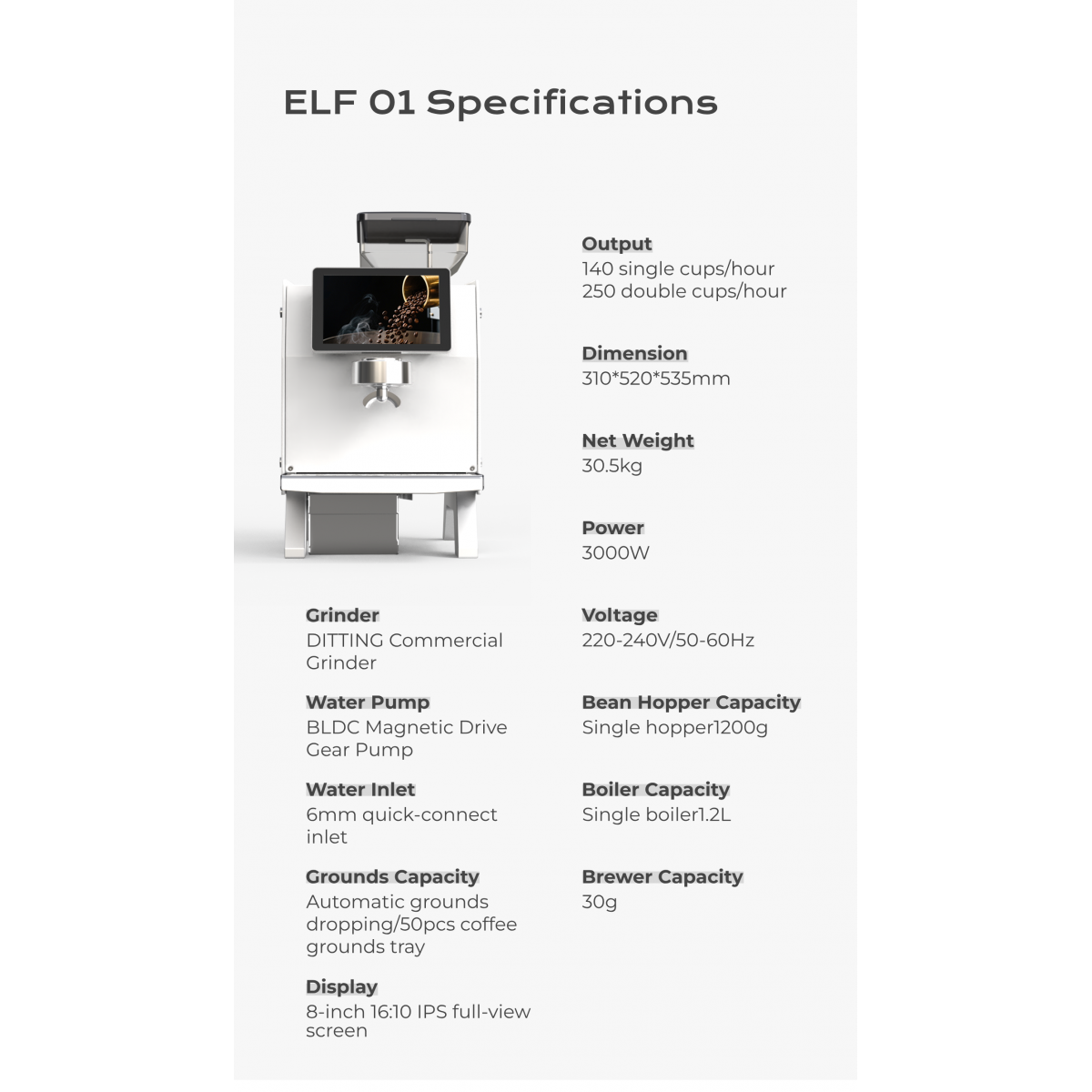 Elf Coffee Machine