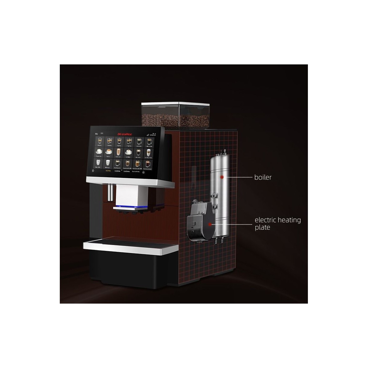 F16 Fully Automatic Coffee Machine