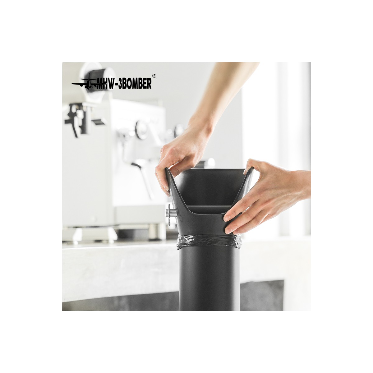 Coffee Knock Box 6.8L Garbage Bag