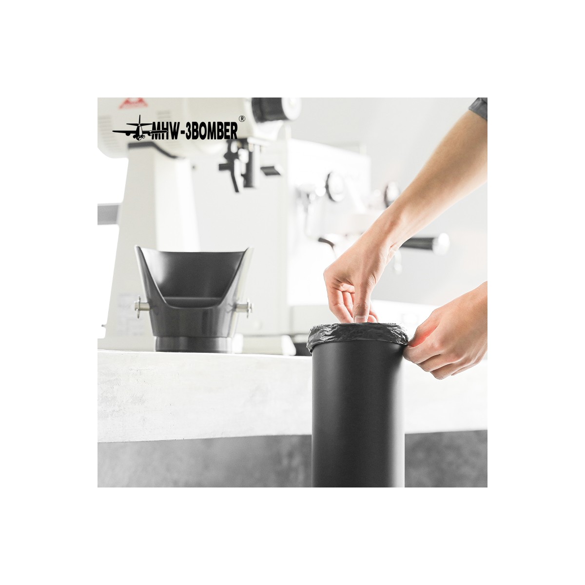 Coffee Knock Box 6.8L Garbage Bag