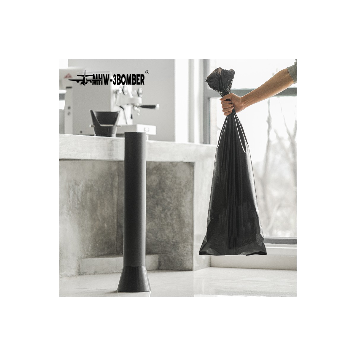 Coffee Knock Box 6.8L Garbage Bag