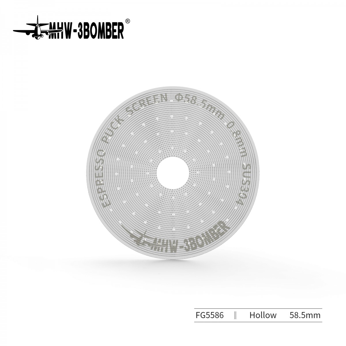 Espresso Puck Screen Titanium