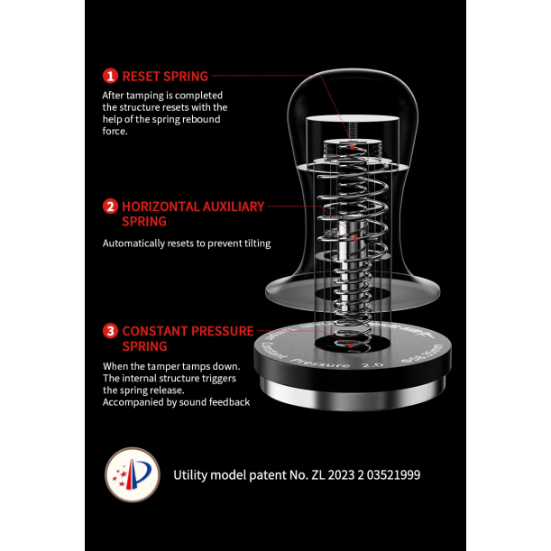 Flash Constant Pressure Espresso Tamper 2.0