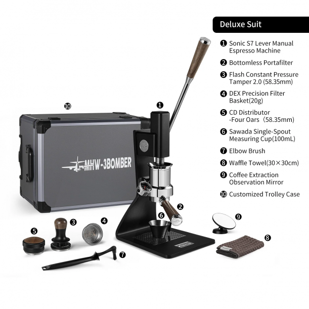Sonic S7 Manual Espresso Set