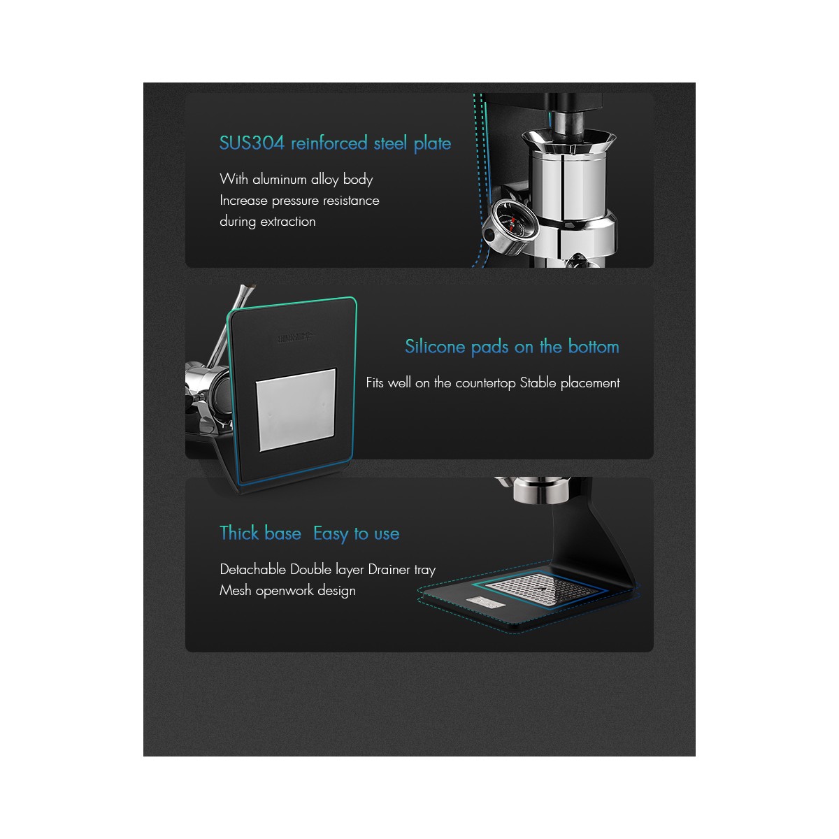 Sonic S7 Manual Espresso Set