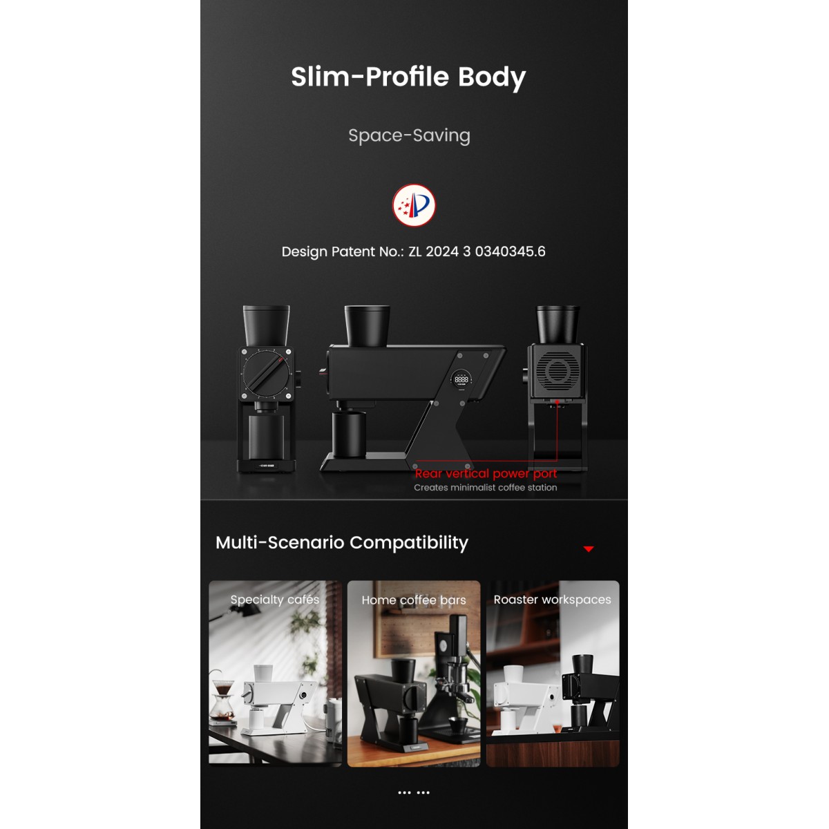 F74 Navigator Electric Coffee Grinder