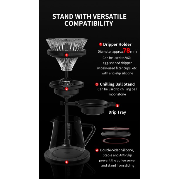 Smooth Pour Over Chilling Ball Stand