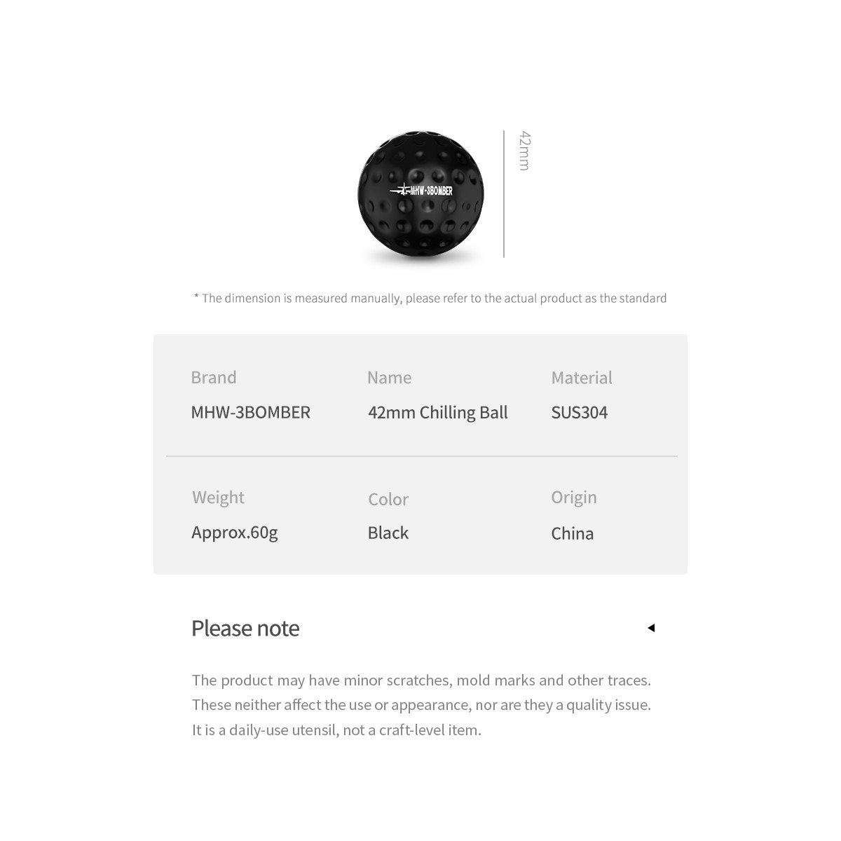 Smooth Pour Over Chilling Ball