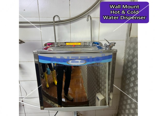Reliable Hydration for Demanding Environments: Stainless Steel Wallmount Water Dispenser