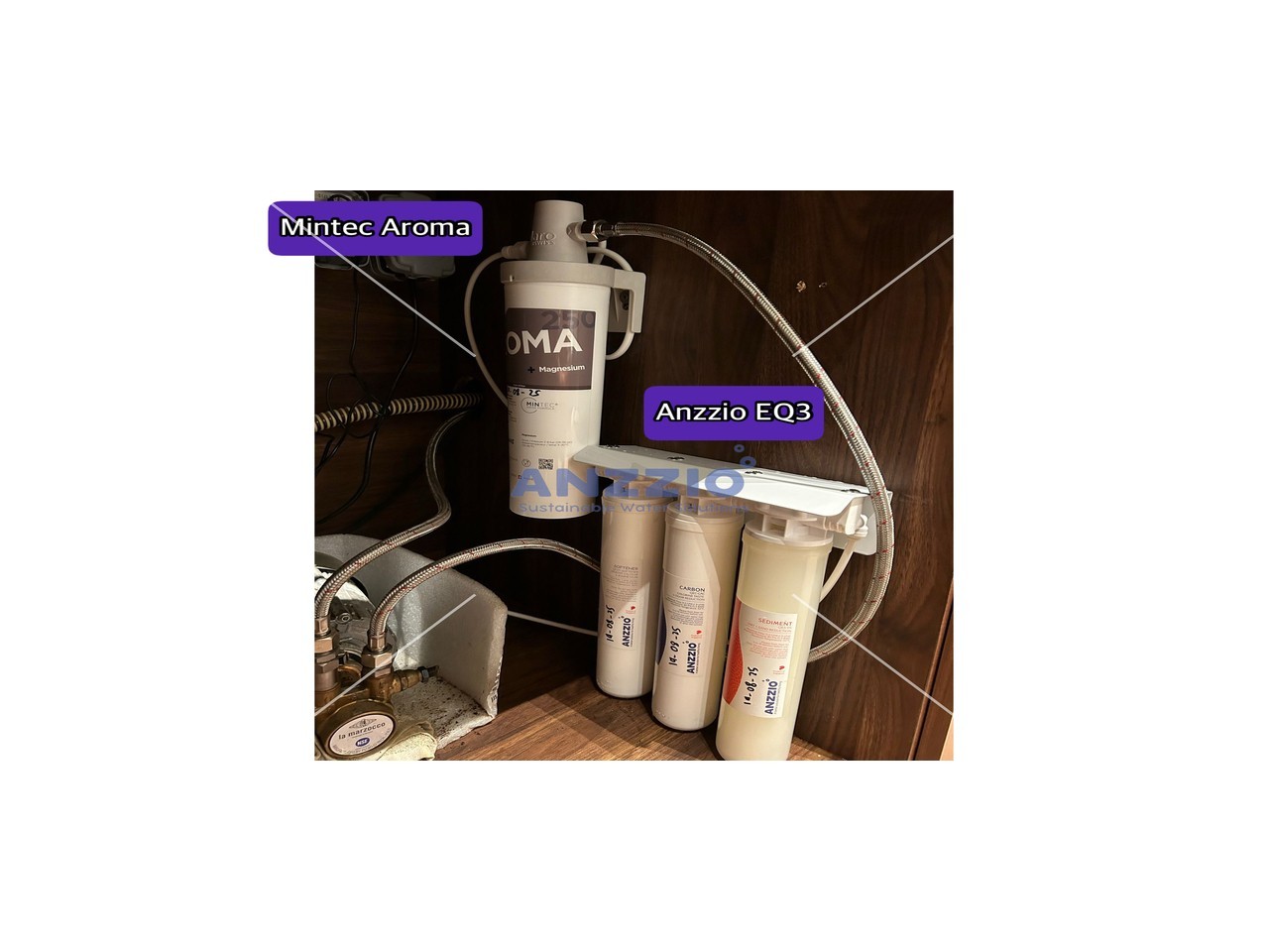 Elevating Coffee Quality: Mintec Aroma Mineral Filter & Anzzio EQ3 Installation