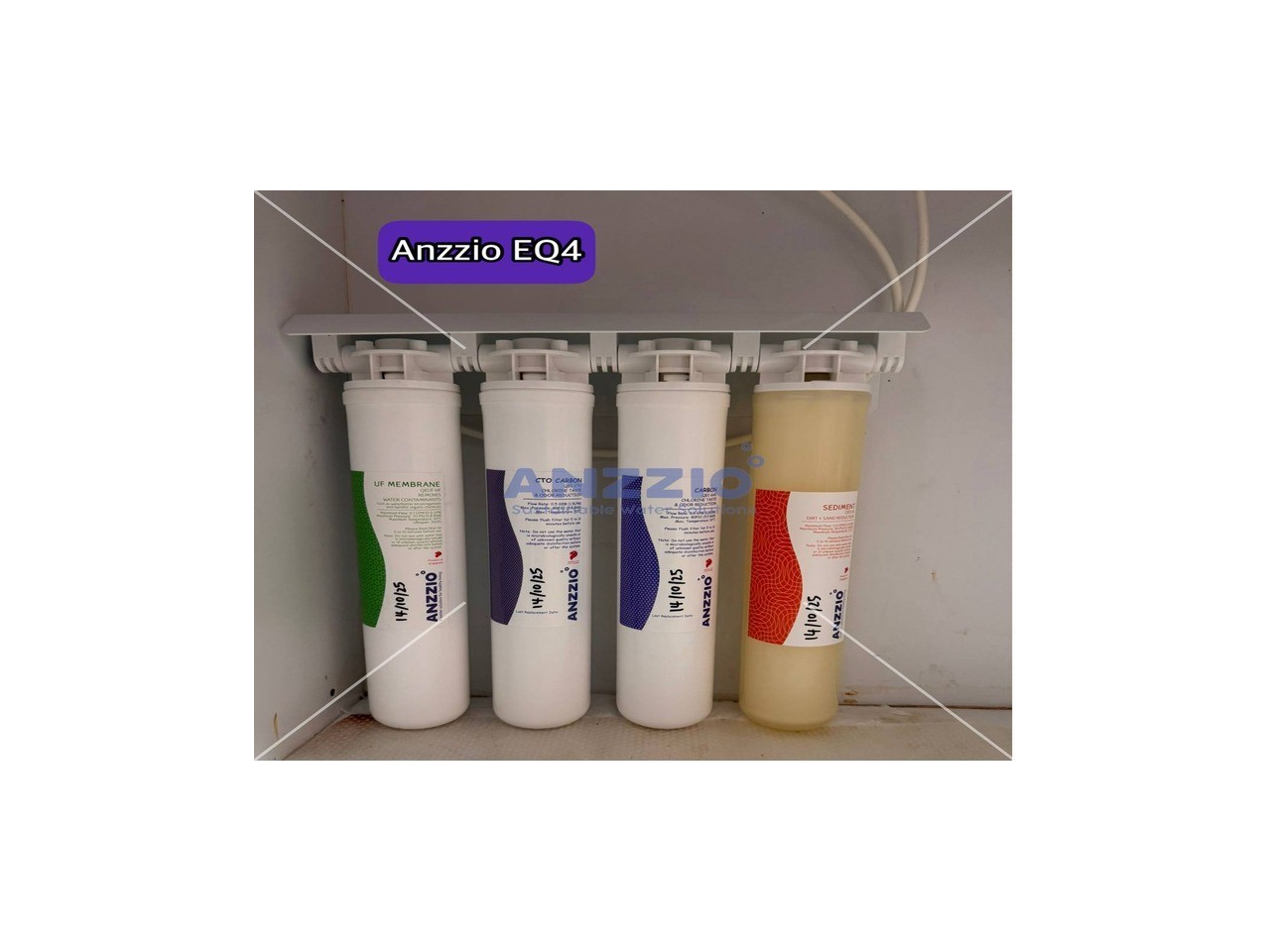 Pure Hydration at Home: Anzzio EQ4 Filter and Faucet for Better Living