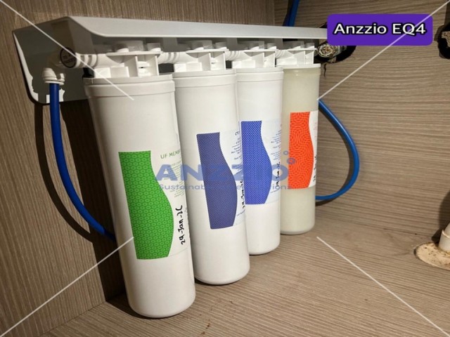Premium Filtered Water for Everyday Home Wellness with Anzzio EQ4