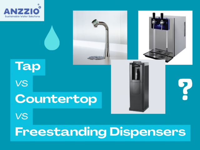 Tap vs Countertop vs Freestanding Dispensers: What’s Best for You?