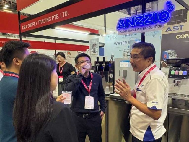 Anzzio Showcases Premium Coffee & Water Solutions at SIGEP 2026